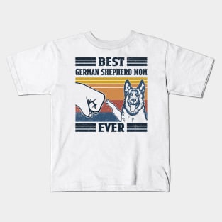 Best German Shepherd Mom Ever Kids T-Shirt